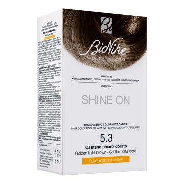 Shine on castano chiaro dorato 5,3 flacone 75 ml + tubo 50 ml