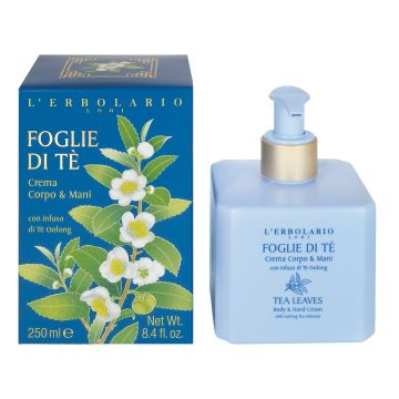 Foglie di te' crema corpo mani 250 ml