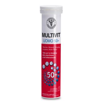Lfp multivit 50+ uomo 20 compresse effervescenti