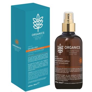 Organics cosmetics sun care spray 250 ml
