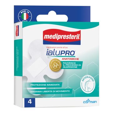 MEDIPRESTERIL IALUPRO ARTICOLAZIONI 10X10 CM 4 PEZZI