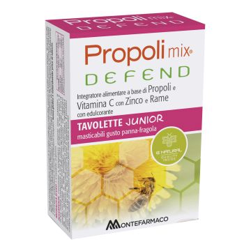 Propoli mix defend junior 48 tavolette masticabili