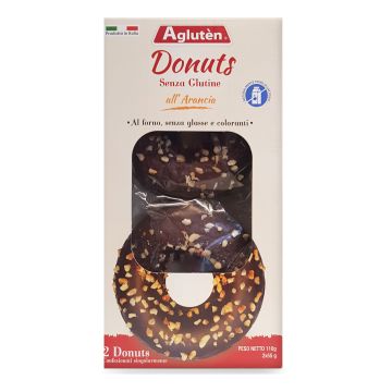 Agluten donuts all'arancia 110 g