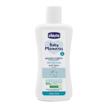 Chicco baby moments bagnoschiuma delicate 200 ml