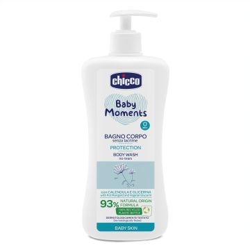 Chicco baby moments bagnoschiuma delicate 750 ml