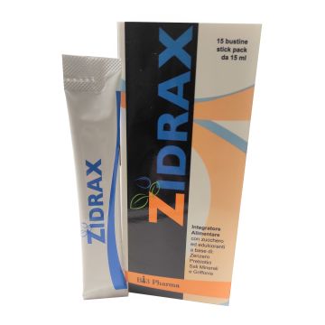 Zidrax 15 bustine stick pack