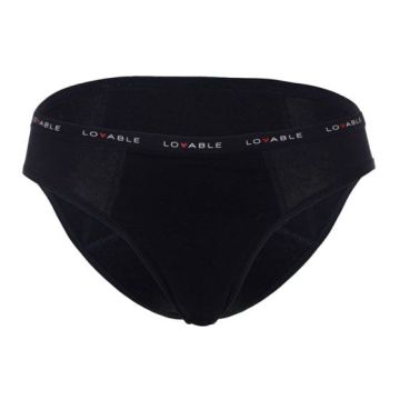 Lovable period panties slip flusso abbondante nero misura large Lovable period panties slip flusso abbondante nero misura large