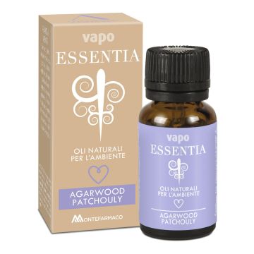 Vapo essentia agarwood e patchouly olio essenziale 10 ml