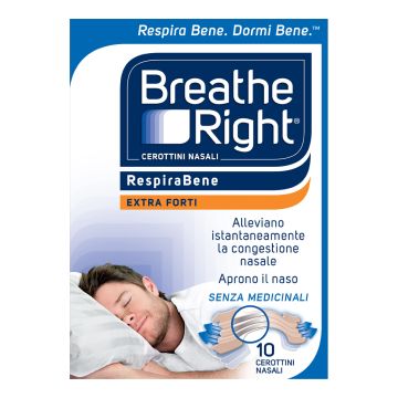 Cerotti nasali breath right extra forte 10 pezzi
