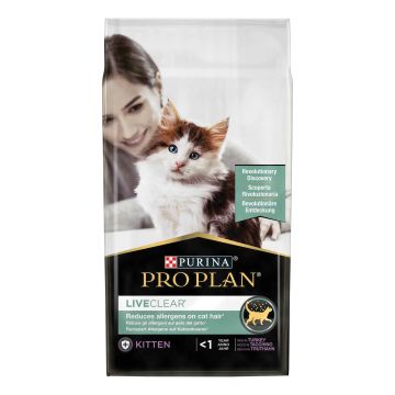 Pro plan liveclear kitten ricco in tacchino 1,4 kg