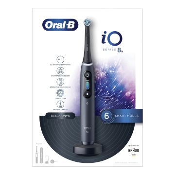 Oral-b io8 n black spazzolino elettrico