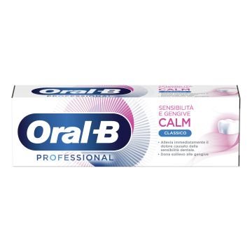 Oral B Dentifricio Sensibilità e Gengive Calm Classico 75 ml