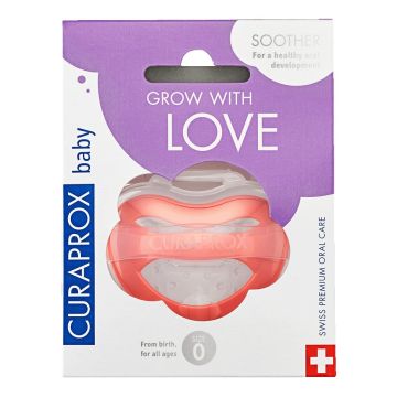 Curaprox baby soother coral 0