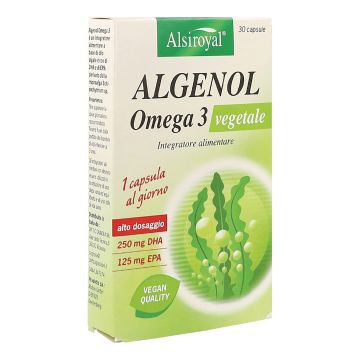 Alsiroyal algenol omega 3 vegetale 30 capsule