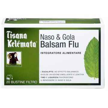Tisana naso e gola balsam flu 20 bustine