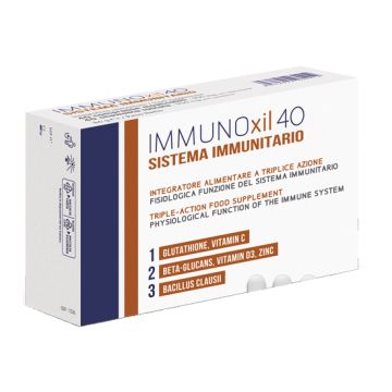 Immunoxil 40 sistema immunitario 40 compresse masticabili
