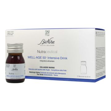 Nutraceutical well age 50+ intensive drink 10 flaconcini da 30 ml