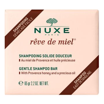 Nuxe reve de miel shampoo solido 65 g