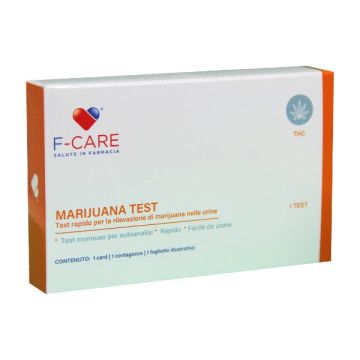 F-care marijuana test rapido card