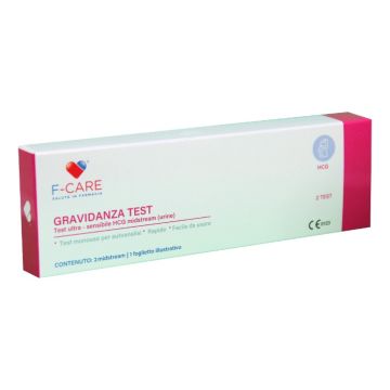 F-care test rapido gravidanza midstream hcg 2 pezz1