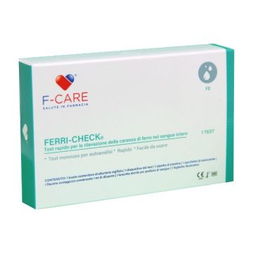 F-care ferri-check test autoanalisi