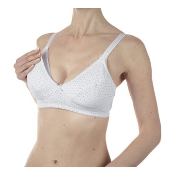 Mammy reggiseno microfibra allattamento white 5c