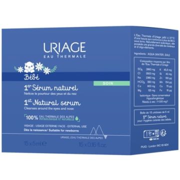 Uriage bebe siero fisiologico 15 flaconcini da 5 ml