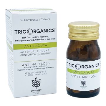 Organics cosmetics tricorganics anticaduta 60 compresse