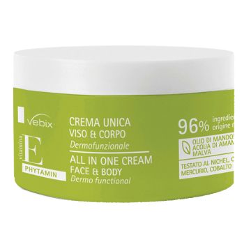 Vebix phytamin e crema unica dernofunsionale viso e corpo 300 ml