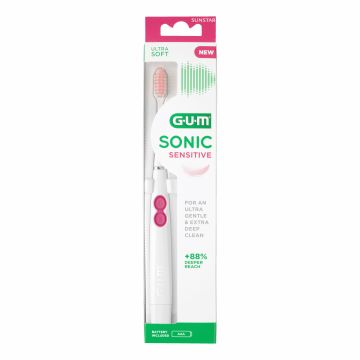 Gum Sonic Sensitive Spazzolino A Batteria 1 Pezzo