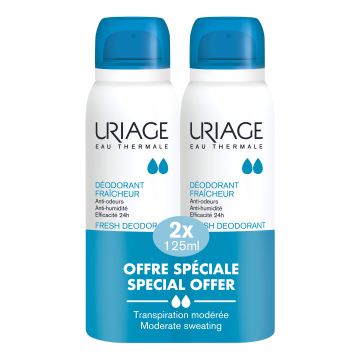 Duo deodorante fraicheur 2 x 125 ml