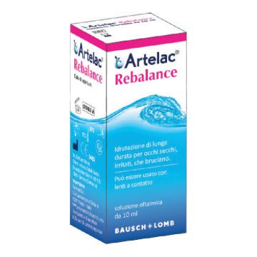 Artelac rebalance gocce oculari multidose senza conservanti 10 ml