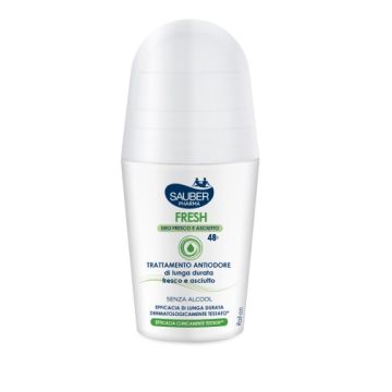 Sauber fresh deodorante roll-on 50 ml