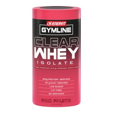 Gymline clear whey isolate red fruits 480 g