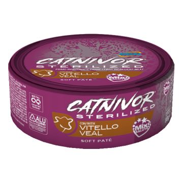 Catnivor sterilized vitello 80 g