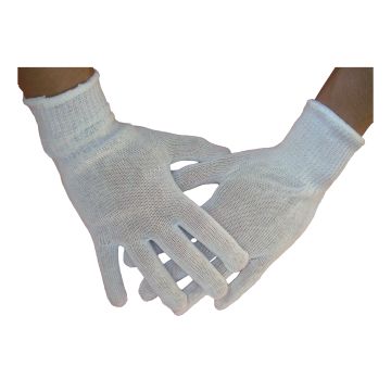 Guanti filo cotone non sterile misura 8,5 1 paio