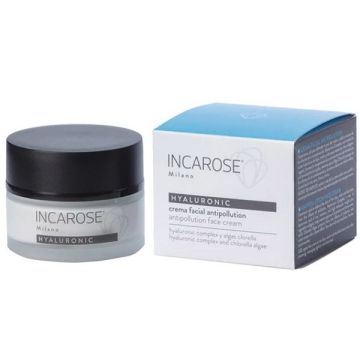 Incarose hyalur Crema viso antipollution 50 ml Incarose hyalur Crema viso antipollution 50 ml