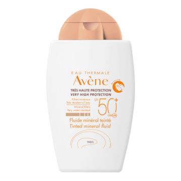 Eau Thermale Avene Solare Fluido Minerale Viso Colorato 40ml SPF50+