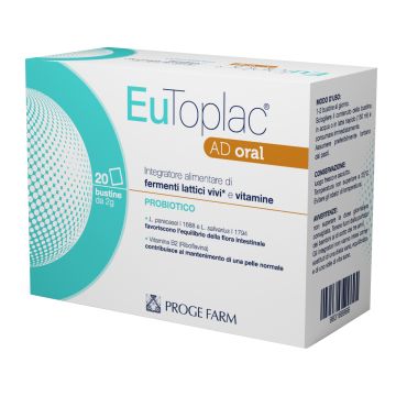 Eutoplac ad oral 20 bustine