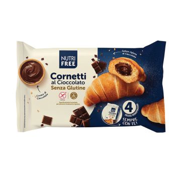 Nutrifree cornetti cioccolato 4x60 g