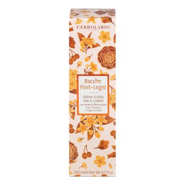 Bacche fiori legni crema fluida corpo 200 ml