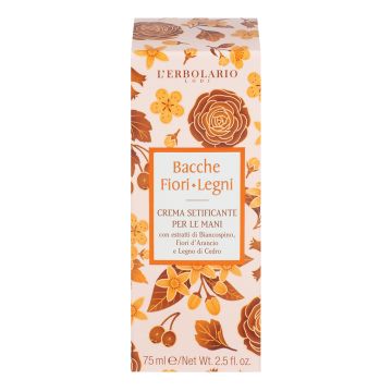 Bacche fiori legni crema setificante mani 75 ml