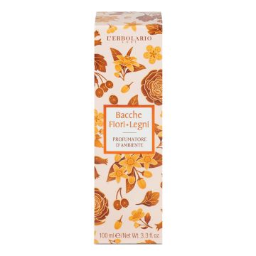 Bacche fiori legni profumatore d'ambiente 100 ml
