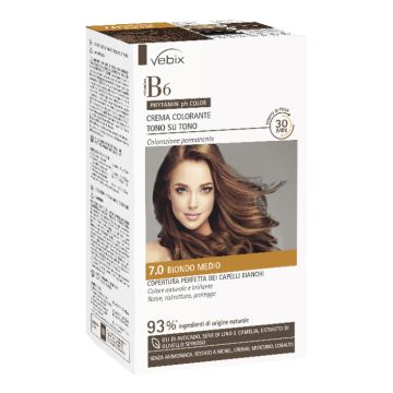 Vebix phytamin ph color 7,0 biondo medio 125 ml Vebix phytamin ph color 7,0 biondo medio 125 ml