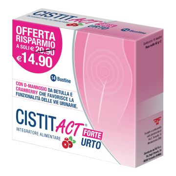 Cistit act forte urto 14 bustine