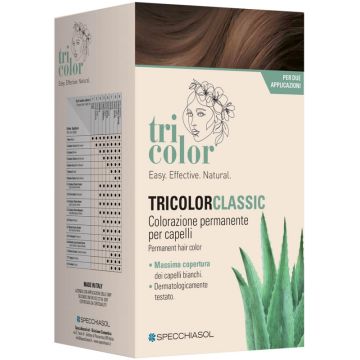 Tricolor classic 5,1 marrone freddo 2 tubi 50 ml + 2 shaker 50 ml + 4 bustine 8 ml