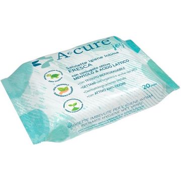 A+cure igiene intima fresca 20 salviette pocket maxi