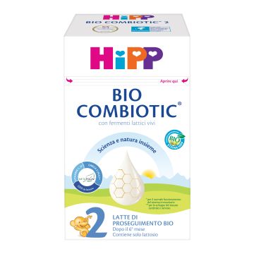 Hipp Combiotic Bio 2 Latte In Polvere Di Proseguimento 600 G