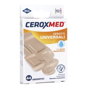 Cerotti Universali Ceroxmed Assortiti 44 Pezzi
