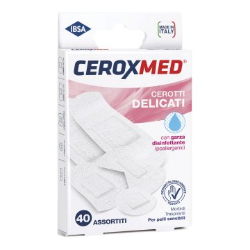 Cerotti Delicati Ceroxmed Assortiti 40 Pezzi